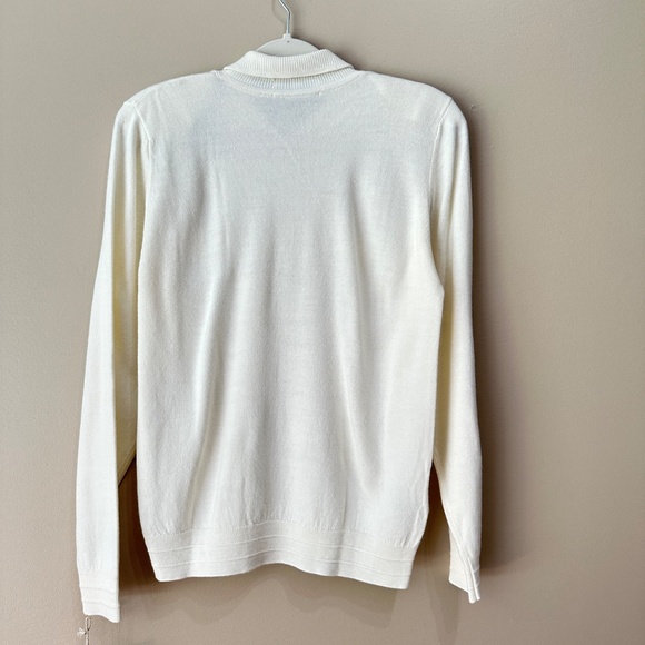 Vintage Marks & Spencer Knit Off White Oversized Sweater - Picture 4 of 4